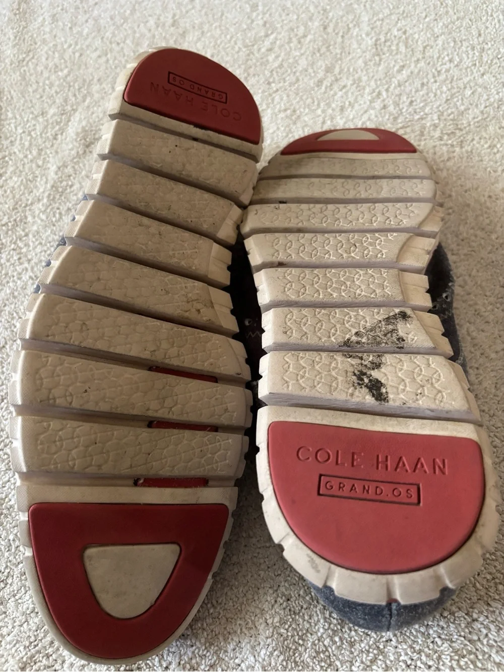 Cole Haan charcoal suede